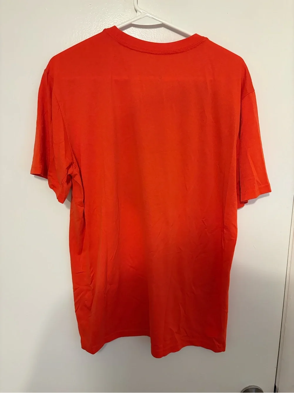 Nike UVA Virginia Cavaliers Men’s Orange Short Sleeve Graphic Performance Tee